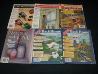 1996-2007 HOME & BUILDING MAGAZINE LOT OF 34 - GREAT COVERS - O 2133B