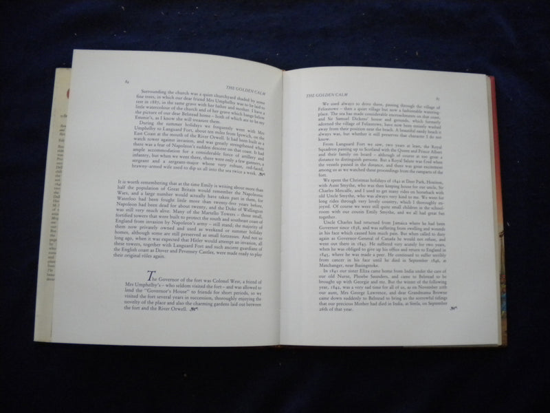 1980 THE GLODEN CALM, IN MOGHUL DELHI HARDCOVER BOOK BY M.M. KAYE - KD 8020