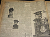 1916 JUNE 7 NEW YORK TIMES - KITCHENER AND STAFF PERISH AT SEA - NT 8607