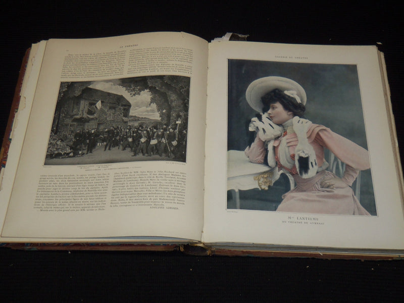 1903 JULY-DECEMBER LE THEATRE MAGAZINE BOUND VOLUME - 12 ISSUES - KD 2657E