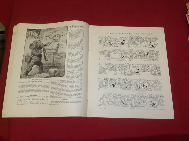 1919 FEBRUARY 22 JUDGE MAGAZINE- MADE IN FRANCE- ILLUSTRATIONS & STORIES- B 6078