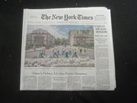 2022 AUGUST 21 NEW YORK TIMES - IN CHAOTIC EXIT, TRUMP DELAYED SORTING RECORDS