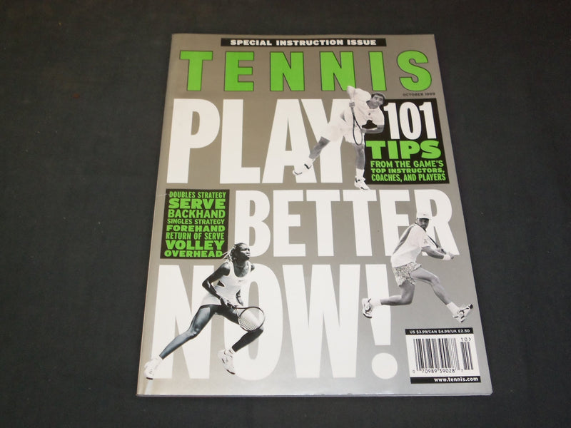 1999 OCTOBER TENNIS MAGAZINE - PLAY BETTER NOW! - SP 7410