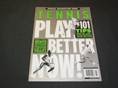 1999 OCTOBER TENNIS MAGAZINE - PLAY BETTER NOW! - SP 7410
