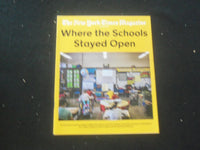 2021 FEBRUARY 14 THE NEW YORK TIMES MAGAZINE- WHERE SCHOOLS STAYED OPEN-SP 8010N