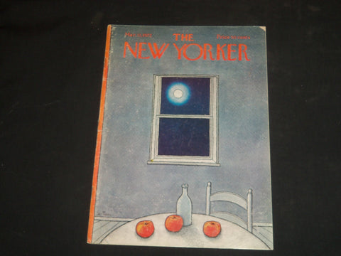 1972 MARCH 11 THE NEW YORKER MAGAZINE - ILLUSTRATED COVER - NY 1204