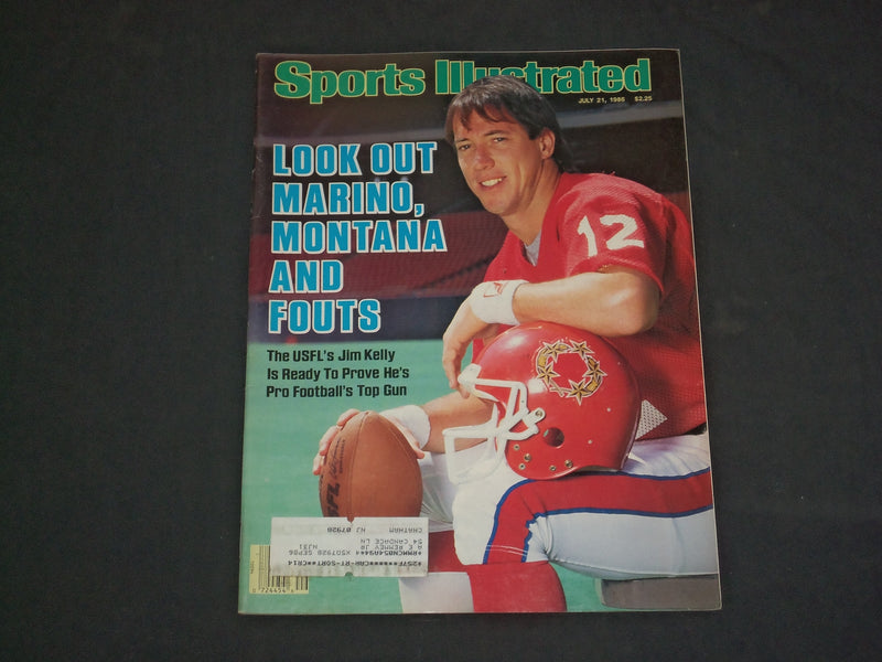 1986 JULY 21 SPORTS ILLUSTRATED MAGAZINE - USFL'S JIM KELLY COVER - SP 9148