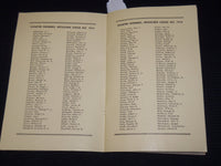 1953 OCTOBER 4 INSTITUTION OF METUCHEN LODGE NO. 1914 PROGRAM - K 96