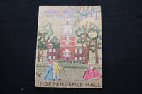 1942-43 WINTER MCCALL NEEDLEWORK MAGAZINE - INDEPENDENCE HALL COVER - E 10147