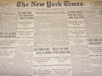 1923 FEBRUARY 12 NEW YORK TIMES - DR. GRANT DENIES THE VIRGIN BIRTH - NT 7987
