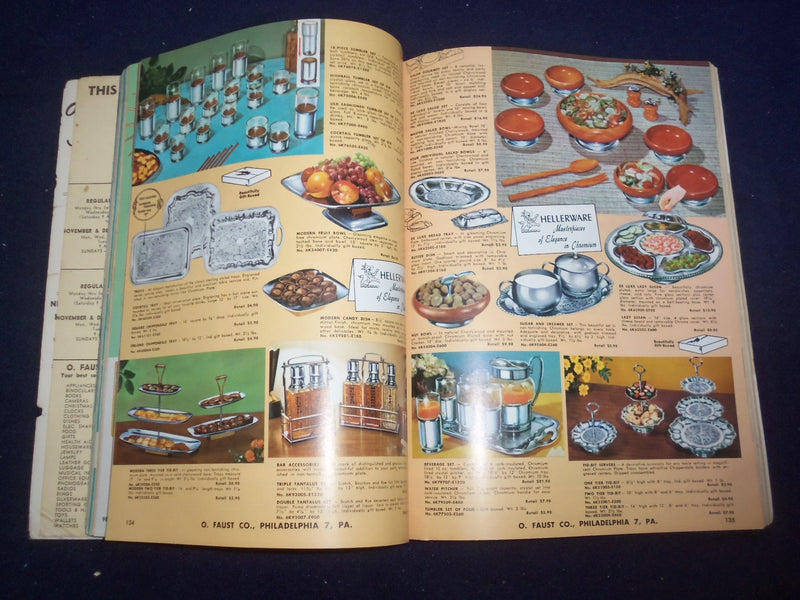 1961 O. FAUST CO. GIFT BOOK CATALOG - PHILADELPHIA, PENNSYLVANIA - R 97M