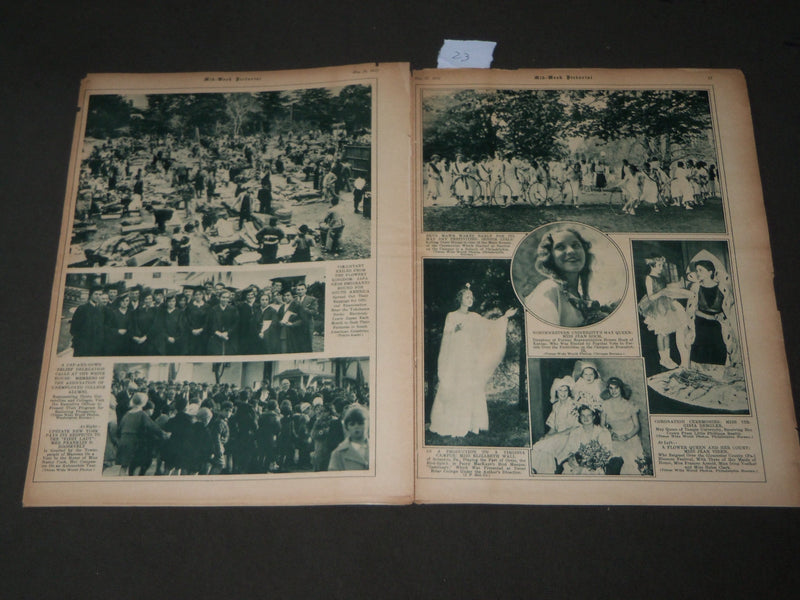 1933 MAY 20 MID-WEEK PICTORIAL MAGAZINE SECTION - FRANKLIN D. ROOSEVELT - J 3201