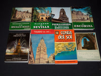 1950'S-1970'S SPANISH GUIDE BOOKS LOT OF 21 - SOFTCOVER - KD 4669G
