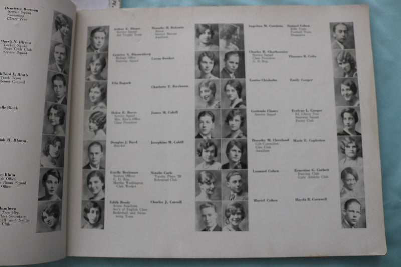 1929 THE HATCHET GEORGE WASHINGTON HIGH SCHOOL YEARBOOK - NEW YORK, NY - YB 3593