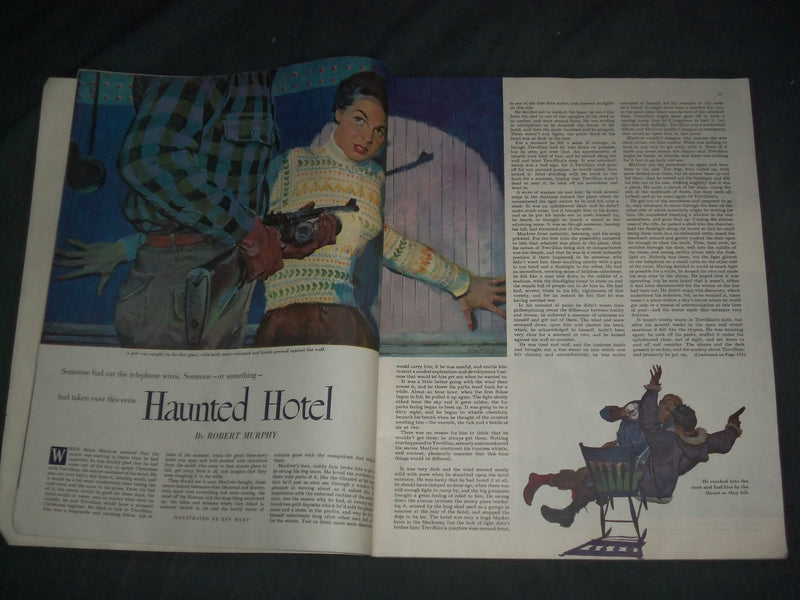 1954 DECEMBER 4 THE SATURDAY EVENING POST MAGAZINE - ILLUSTRATED COVER- SP 2480H