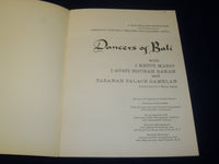 1950'S DANCERS OF BALI PROGRAM LOT OF 3 - GREAT PHOTOS - J 5049