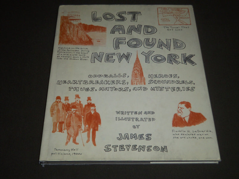 2007 LOST AND FOUND NEW YORK BY JAMES STEVENSON HARDCOVER BOOK - I 906