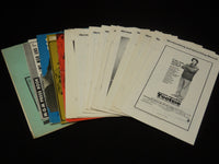 1970'S ASSORTED MOVIE PRESSBOOKS - 18 PIECES - O 3803