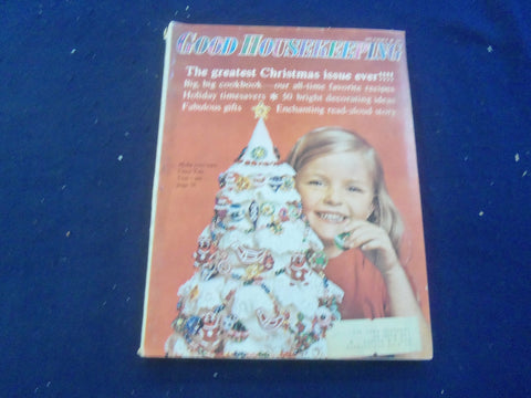 1965 DECEMBER GOOD HOUSEKEEPING MAGAZINE - NICE COVER, ARTICLES & ADS - F 514K