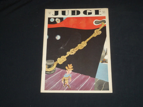 1931 JUNE 20 JUDGE MAGAZINE - NICE ILLUSTRATED COVER - ST 5687