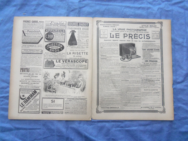 1903 MAY 16 LE SOURIRE MAGAZINE - ILLUSTRATED COMEDY - FRENCH TEXT - SP 4865O