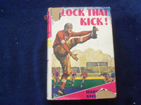 1928 BLOCK THAT KICK HARDCOVER BOOK BY HAROLD SHERMAN - KD 8785