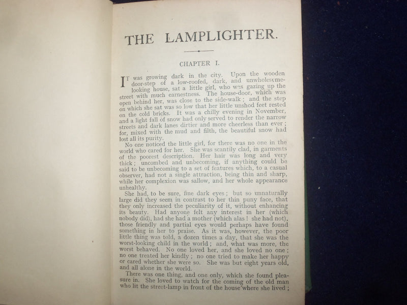 THE LAMPLIGHTER HARDCOVER BOOK BY MARIA SUSANNA CUMMINS - KD 9038