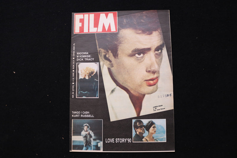 1990 NOVEMBER 4 FILM MAGAZINE - JAMES DEAN COVER - E 25276