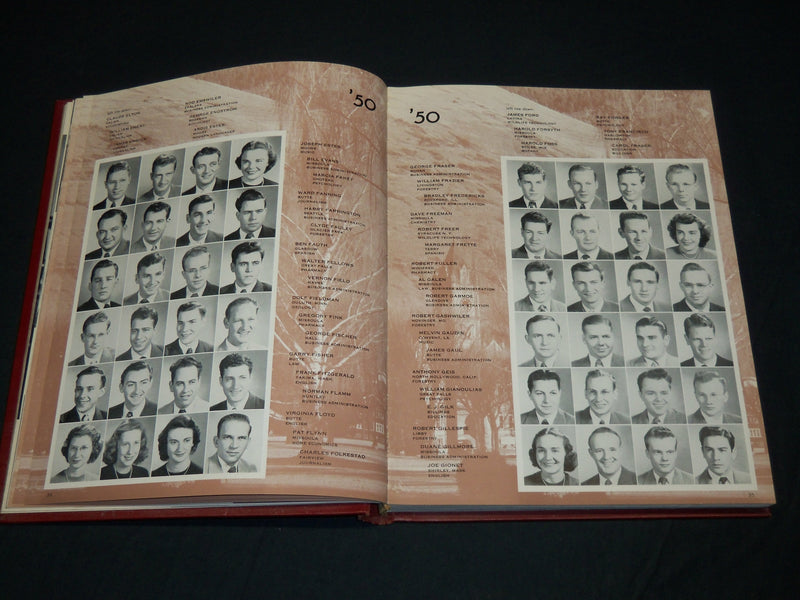 1950 THE SENTINEL MONTANA STATE UNIVERSITY YEARBOOK -MISSOULA, MONTANA - YB 1948