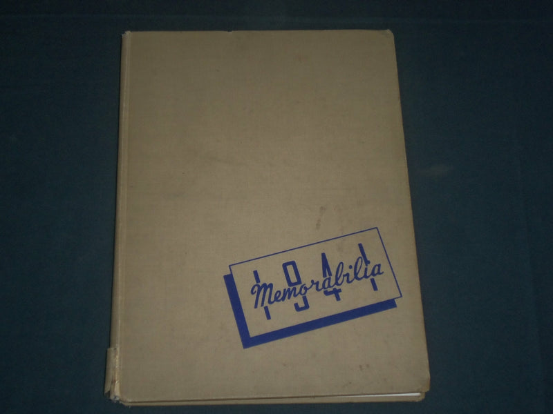 1941 MEMORABILIA NEW JERSEY STATE TEACHERS COLLEGE AT NEWARK YEARBOOK - YB 1671
