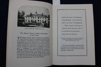 1953 & 1967 MOUNT VERNON - AN ILLUSTRATED HANDBOOK -SOFTCOVER - LOT OF 2- K 1343