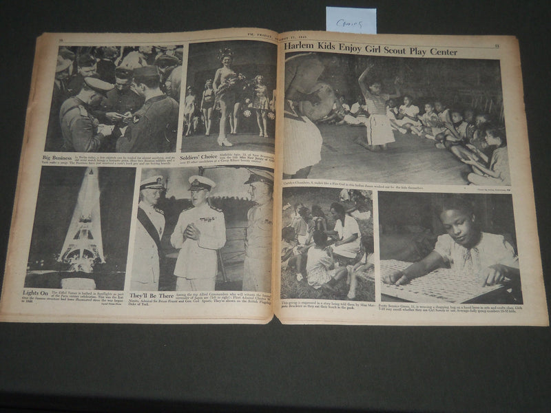 1945 AUGUST 17 PM DAILY NEWSPAPER JAPANESE STALL ON SURRENDER - NP 2701
