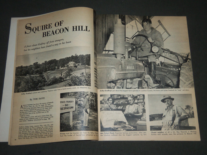 1954 JANUARY RADIO-TV MIRROR MAGAZINE - WARREN HULL COVER - ST 4997