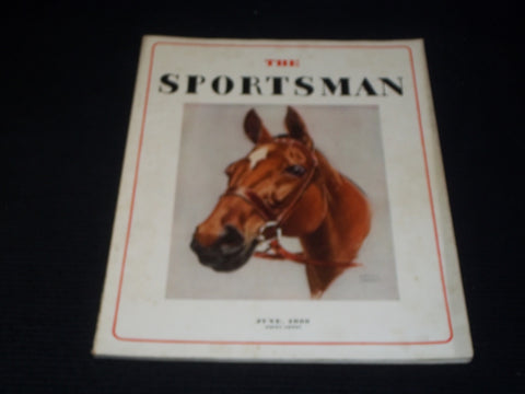 1933 JUNE THE SPORTSMAN MAGAZINE NICE COVER & INSIDE SPORTS - E 4291