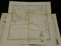 1898 JAN-DEC LE MOUVEMENT GEOGRAPHIQUE MAGAZINE BOUND VOLUME - KD 5393