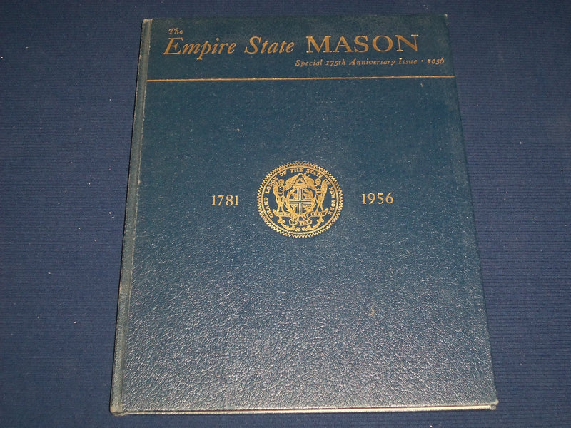 1956 EMPIRE STATE MASON BOOK - 175TH ANNIVERSARY ISSUE - GRAND LODGE - KD 2265