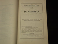 1917 NEW YORK TREATMENT OF DELINQUENTS -73RD ANNUAL PRISON ASSOC. REPORT- K 2701