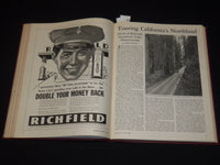 1939 JAN-DEC THE MOTOR LAND MAGAZINE BOUND VOLUME - TREASURE ISLAND - KD 704P