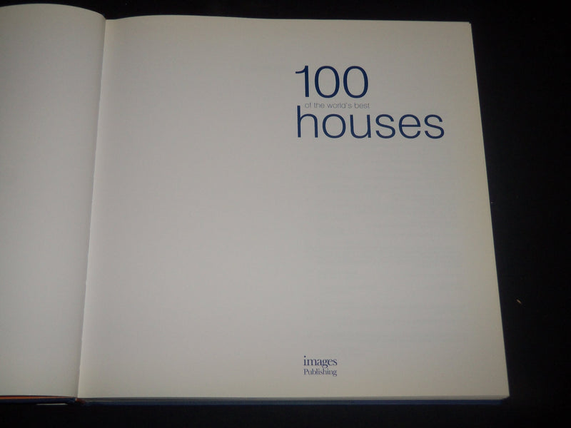 2006 100 OF THE WORLD'S BEST HOUSES HARDCOVER BOOK - GREAT PHOTOS - D 37
