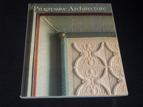 1983 NOVEMBER PROGRESSIVE ARCHITECTURE MAGAZINE - PUBLIC BUILDINGS - E 4123