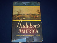 1940 AUDUBON'S AMERICA BOOK EDITED BY DONALD PEATTIE W/ ILLUSTRATIONS - KD 2990