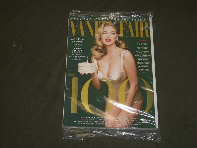 2013 OCTOBER VANITY FAIR MAGAZINE - KATE UPTON - 100 YEAR ANNIVERSARY - B 2420