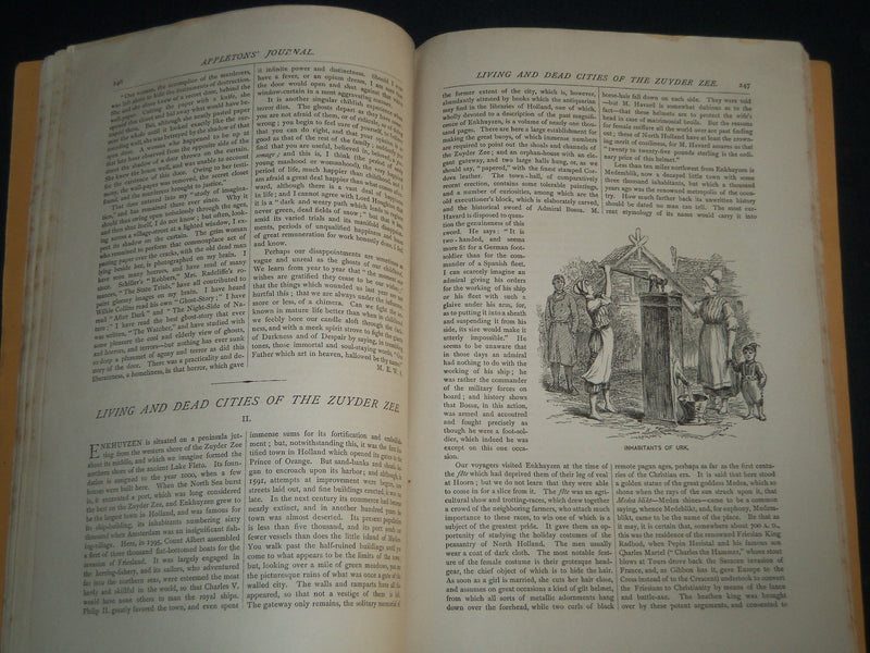 1876-1877 APPLETONS' JOURNAL MAGAZINE LOT OF 6 ISSUES - NICE ILLUS. - WR 1199G