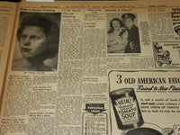1945 JANUARY 29 NEW BEDFORD STANDARD TIMES - SECRECY SURROUNDS BLAST - NT 8905