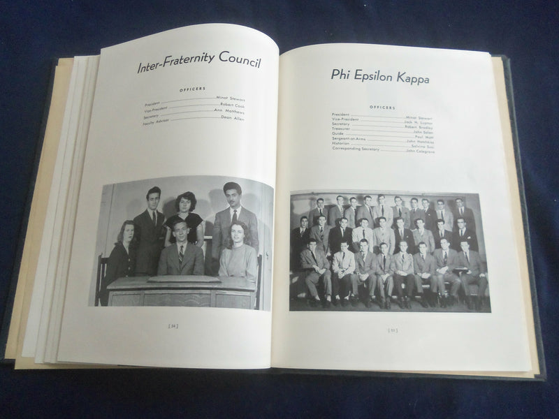 1947 CAYUGAN ITHACA COLLEGE YEARBOOK - ITHACA, NEW YORK - YB 2771