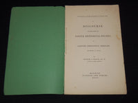 1854 PORTER RHETORICAL SOCIETY DISCOURSE OF ANDOVER THEOLOGICAL SEMINARY- J 7502
