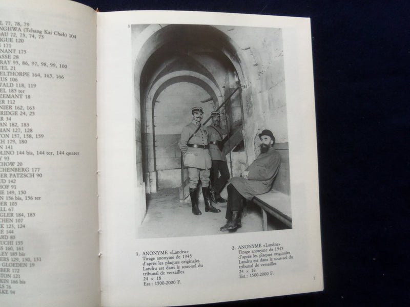 1990 DROUOT RICHELIEU SALLE 10 HARDCOVER BOOK - PHOTOGRAPHIES - FRENCH - KD 8870