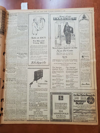 1921 NOV 1 NEW YORK TIMES-SERGEANT WOODTILL TO BE BEARER OF UNKOWN'S BODY-NT8028