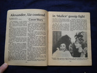 1985 MAY 11-17 THE COURIER-NEWS TV BOOK MAGAZINE SECTION-ELIZABETH TAYLOR-J 8310