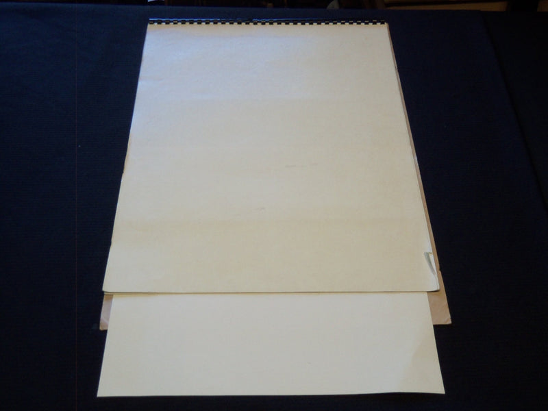 1958 SUPERIOR GIFT LINE HANGERS CALENDAR SALESMAN SAMPLE SHEETS BOOK - C 8
